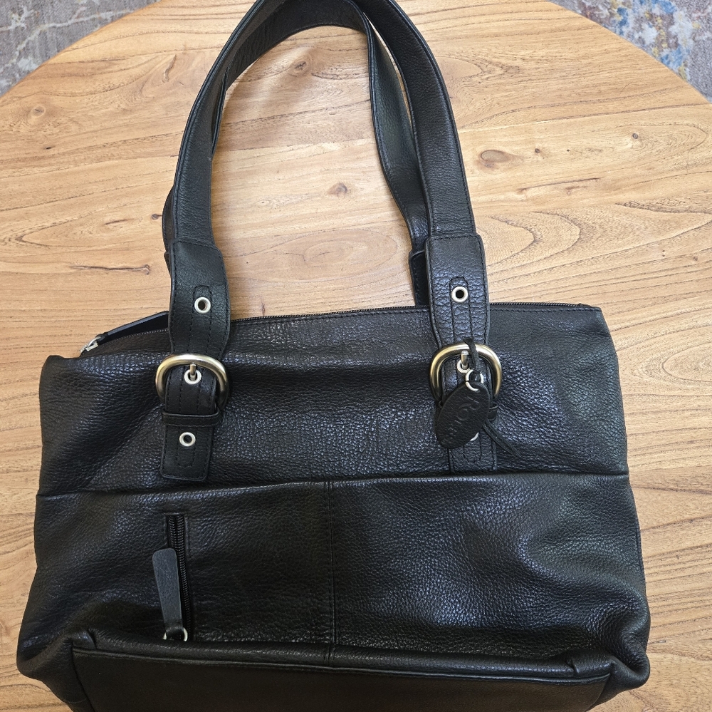 Rolfs Black Shoulder/Handbag